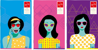Navneet Regular Notebook(Youva Life - Trendy Series, Multicolor, Pack of 3)
Navneet Regular Notebook(Youva Life - Trendy Series, Multicolor, Pack of 3)