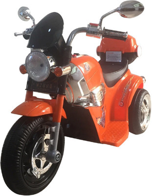 HLX-NMC BATTERY OPERATED FUN CRUISER Bike Ride On(Orange)