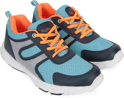 Force 10 By Liberty Boys & Girls Lace Running Shoes(Blue, S.blue