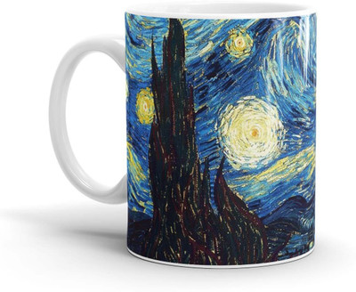Chaapkhana Vangosh Patterns Designer White Ceramic Coffee Ceramic Mug(0.35 ml)
Chaapkhana Vangosh Patterns Designer White Ceramic Coffee Ceramic Mug(0.35 ml)