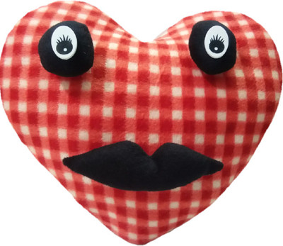 Aparshi Pretty heart stuffed cushion soft toy HTS1.10 - 45 cm(Multicolor)