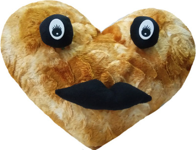 Aparshi Pretty heart stuffed cushion soft toy HTS1.17 - 45 cm(Multicolor)