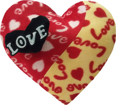 Aparshi Trendy heart stuffed soft cushion toy HTD18 - 60 cm(Multicolor)