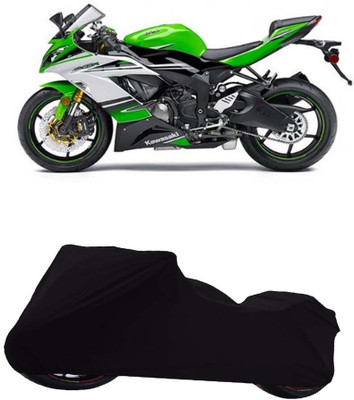 Vsquare Two Wheeler Cover for Universal For Bike(Ninja, Black)