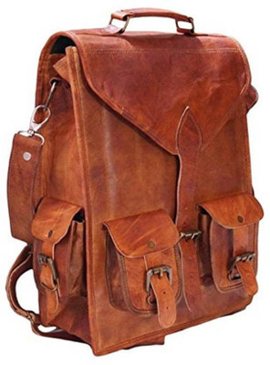 iHandikart Handmade Leather Bag | Backpack | LaptopBag | Hand Bag | 13" x 10" x 4" 10 L Backpack(Brown)
iHandikart Handmade Leather Bag | Backpack | LaptopBag | Hand Bag | 13" x 10" x 4" 10 L Backpack(Brown)