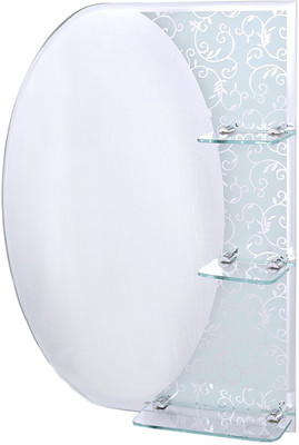 Raj 9033623212 Bathroom Mirror(Oval)