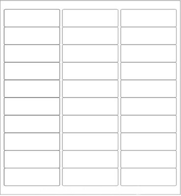 AVERY TOTAL HOME:50 Sheets A4 Sticker Paper Label(White)