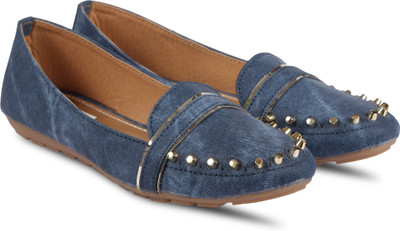 Anand Archies Loafers For Women(Blue