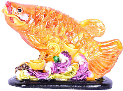 Vyne Fengshui / vastu Arowana fish for Health Wealth and Prosperity Decorative Showpiece - 7 cm(Polyresin, Multicolor)
Vyne Fengshui / vastu Arowana fish for Health Wealth and Prosperity Decorative Showpiece - 7 cm(Polyresin, Multicolor)