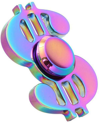 GOR Dollar Rainbow Alloy Fidget Spinner(Multicolor)