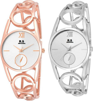 R S Original DIWALI DHAMAKA OFFER GIRLS SET OF 2 WHITE & WHITE RSO-116 Series Watch - For Women
R S Original DIWALI DHAMAKA OFFER GIRLS SET OF 2 WHITE & WHITE RSO-116 Series Watch - For Women
