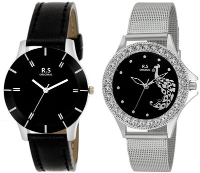 R S Original DIWALI DHAMAKA OFFER GIRLS SET OF 2 BLACK & BLACK RSO-105 Series Watch - For Women
R S Original DIWALI DHAMAKA OFFER GIRLS SET OF 2 BLACK & BLACK RSO-105 Series Watch - For Women