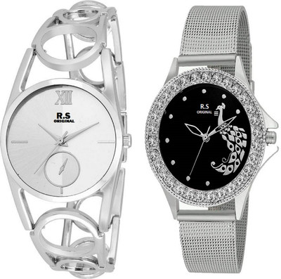 R S Original DIWALI DHAMAKA OFFER GIRLS SET OF 2 WHITE & BLACK RSO-115 Series Watch - For Women
R S Original DIWALI DHAMAKA OFFER GIRLS SET OF 2 WHITE & BLACK RSO-115 Series Watch - For Women
