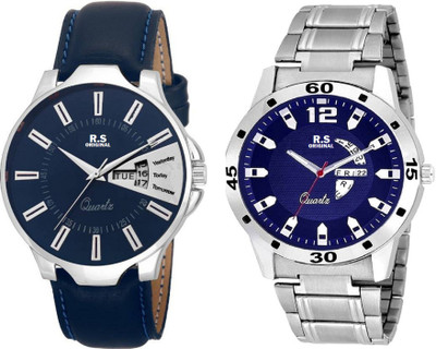R S Original DIWALI DHAMAKA OFFER DATE & TIME BOYS SET OF 2 BLUE & BLUE RSO-126 SERIES Watch - For Men
R S Original DIWALI DHAMAKA OFFER DATE & TIME BOYS SET OF 2 BLUE & BLUE RSO-126 SERIES Watch - For Men