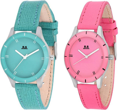 R S Original DIWALI DHAMAKA OFFER GIRLS SET OF 2 SKY BLUE & PINK RSO-93 Series Watch - For Women
R S Original DIWALI DHAMAKA OFFER GIRLS SET OF 2 SKY BLUE & PINK RSO-93 Series Watch - For Women
