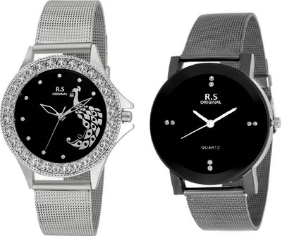 R S Original DIWALI DHAMAKA OFFER GIRLS SET OF 2 BLACK & BLACK RSO-101 Series Watch - For Women
R S Original DIWALI DHAMAKA OFFER GIRLS SET OF 2 BLACK & BLACK RSO-101 Series Watch - For Women