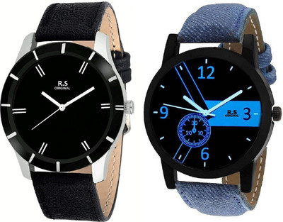 R S Original DIWALI DHAMAKA OFFER BOYS SET OF 2 BLACK & BLACK RSO-133 SERIES Watch - For Men
R S Original DIWALI DHAMAKA OFFER BOYS SET OF 2 BLACK & BLACK RSO-133 SERIES Watch - For Men