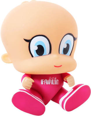 Farlin Baby Bank Toy (Pink) Coin Bank(Pink, Blue)