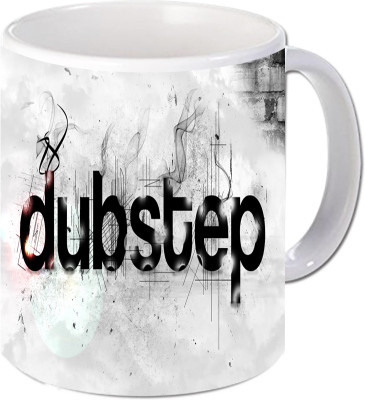 Maison N Mode Dubstep Coffee Ceramic Mug(330 ml), Multicolor