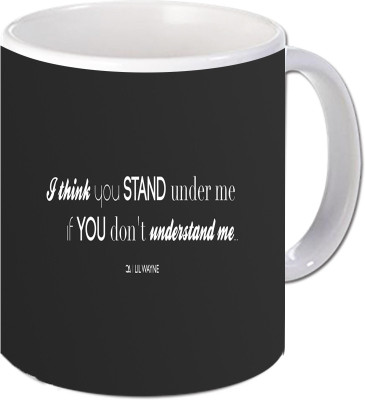 Maison N Mode I Think You Stand Under Me Coffee Ceramic Mug(330 ml), Multicolor
Maison N Mode I Think You Stand Under Me Coffee Ceramic Mug(330 ml), Multicolor