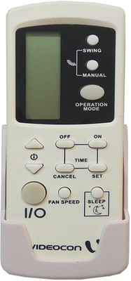 PARSHWA 23 Compatible Videocon AC Remote SP-1403 Remote Controller(White)