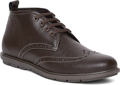 Duke Brogues For Men(Brown, Dark brown