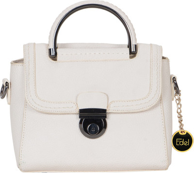 velina Girls Casual Beige Leatherette Sling Bag