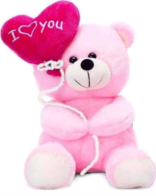 Kashish Trading Company Cute Pink Heart Balloon Teddy Bear (30 CM ) - 12 inch(Pink)
Kashish Trading Company Cute Pink Heart Balloon Teddy Bear (30 CM ) - 12 inch(Pink)