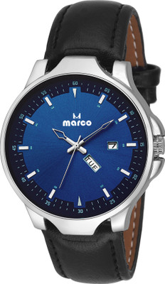 MARCO DAY N DATE MR-GR3037-BLU-BLK Watch - For Men
