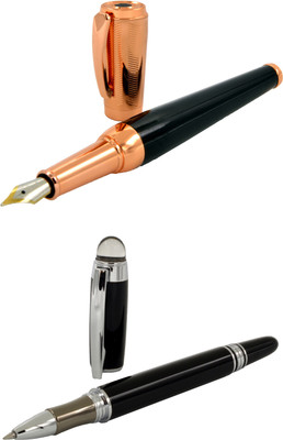 Talesara Rose Gold Royal Collection Luxury 2 Pcs. Gift Set Roller Ball Pen and Fountain Pen(Pack of 2)
Talesara Rose Gold Royal Collection Luxury 2 Pcs. Gift Set Roller Ball Pen and Fountain Pen(Pack of 2)