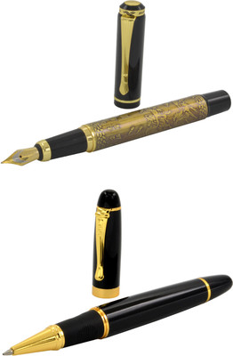 Talesara horse design Royal Collection Luxury 2 Pcs. Gift Set Roller Ball Pen and Fountain Pen(Pack of 2)
Talesara horse design Royal Collection Luxury 2 Pcs. Gift Set Roller Ball Pen and Fountain Pen(Pack of 2)