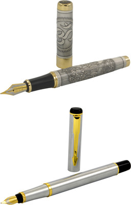 Talesara Lord Ganesh and OM Royal Collection Luxury 2 Pcs. Gift Set Fountain Pen(Pack of 2)
Talesara Lord Ganesh and OM Royal Collection Luxury 2 Pcs. Gift Set Fountain Pen(Pack of 2)