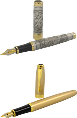 Talesara Lord Ganesh and OM Royal Collection Luxury 2 Pcs. Gift Set Fountain Pen(Pack of 2)
Talesara Lord Ganesh and OM Royal Collection Luxury 2 Pcs. Gift Set Fountain Pen(Pack of 2)