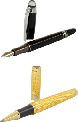 Talesara Golden Dragon Royal Collection Luxury 2 Pcs. Gift Set Roller Ball Pen and Fountain Pen(Pack of 2)
Talesara Golden Dragon Royal Collection Luxury 2 Pcs. Gift Set Roller Ball Pen and Fountain Pen(Pack of 2)