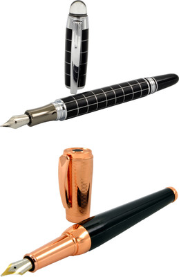 Talesara Rose Gold Royal Collection Luxury 2 Pcs. Gift Set Fountain Pen(Pack of 2)
Talesara Rose Gold Royal Collection Luxury 2 Pcs. Gift Set Fountain Pen(Pack of 2)