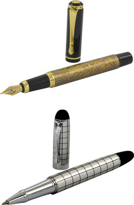 Talesara horse design Black Line Royal Collection Luxury 2 Pcs. Gift Set Roller Ball Pen and Fountain Pen(Pack of 2)
Talesara horse design Black Line Royal Collection Luxury 2 Pcs. Gift Set Roller Ball Pen and Fountain Pen(Pack of 2)