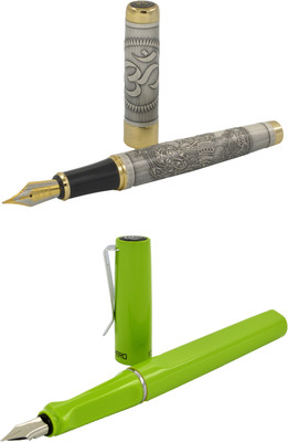 Talesara Lord Ganesh and OM Royal Collection Luxury 2 Pcs. Gift Set Fountain Pen(Pack of 2)
Talesara Lord Ganesh and OM Royal Collection Luxury 2 Pcs. Gift Set Fountain Pen(Pack of 2)