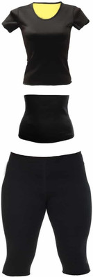 Being Trendy ™ Neoprene Slimming Hot Shapers Rubber Waist Compressor™ Super Stretch Women Compression(Black Half Sleeve
Being Trendy ™ Neoprene Slimming Hot Shapers Rubber Waist Compressor™ Super Stretch Women Compression(Black Half Sleeve