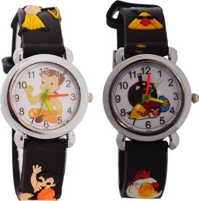 Fashion Knockout Chota Bheem & Angry Birds Analog Kids Watch (Pack of 2) 35023 Watch - For Boys
Fashion Knockout Chota Bheem & Angry Birds Analog Kids Watch (Pack of 2) 35023 Watch - For Boys