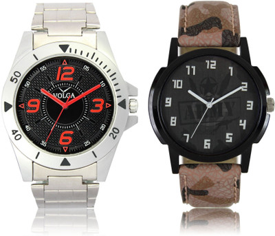 Volga VL02LR03 New Exclusive Collection Leather-Metal Strap-Belt Mens Watches Best Offer Combo Watch - For Boys
Volga VL02LR03 New Exclusive Collection Leather-Metal Strap-Belt Mens Watches Best Offer Combo Watch - For Boys