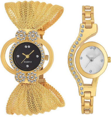 ReniSales NEW UNIQUE FASHION GOLDEN TRENDY LOOK LOVER COMBO WATCH Watch - For Women
ReniSales NEW UNIQUE FASHION GOLDEN TRENDY LOOK LOVER COMBO WATCH Watch - For Women