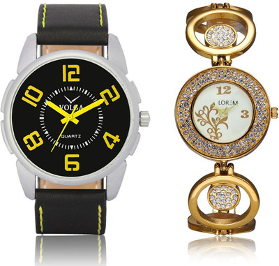 Volga VL25LR204 New Exclusive Collection Leather-Metal Diamond Studed Strap-Belt Mens Watches Best Offer Combo Watch - For Boys
Volga VL25LR204 New Exclusive Collection Leather-Metal Diamond Studed Strap-Belt Mens Watches Best Offer Combo Watch - For Boys