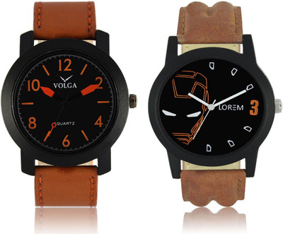 LegendDeal VL19LR04 Best Trendy Fashion Best Price Leather Belt Mens Combo Watch - For Boys
