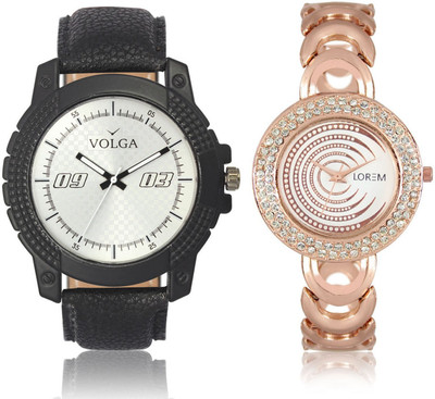 Volga VL38LR202 New Exclusive Collection Leather-Metal Diamond Studed Strap-Belt Mens Watches Best Offer Combo Watch - For Boys
Volga VL38LR202 New Exclusive Collection Leather-Metal Diamond Studed Strap-Belt Mens Watches Best Offer Combo Watch - For Boys