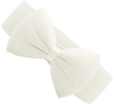 Magideal Men & Women White Canvas Belt