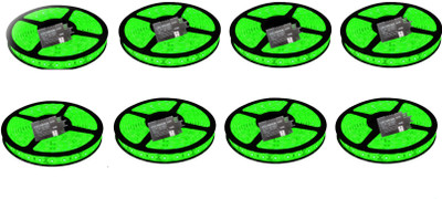 IMPROVHOME 196 inch Green Rice Lights(Pack of 8)