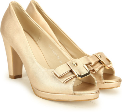 Chemistry Women Rose Gold Heels
