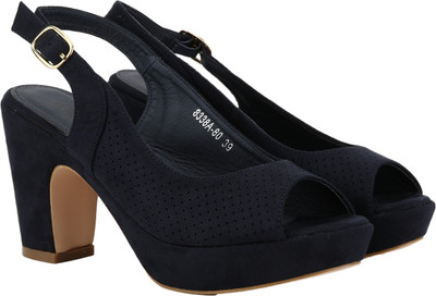 Jealous 21 Women Blue Heels