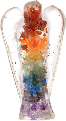Excel Excel Orgone Chakra Angel Figurine Multi-Colour Decorative Showpiece - 5 cm(Marble, Multicolor)
Excel Excel Orgone Chakra Angel Figurine Multi-Colour Decorative Showpiece - 5 cm(Marble, Multicolor)