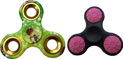 S.Blaze FREE 3 Arm Pink Rounded Black Fidget Spinner with Green Ben 10 Fidget Spinner Toy for Kids & Adults(Multicolor)
S.Blaze FREE 3 Arm Pink Rounded Black Fidget Spinner with Green Ben 10 Fidget Spinner Toy for Kids & Adults(Multicolor)
